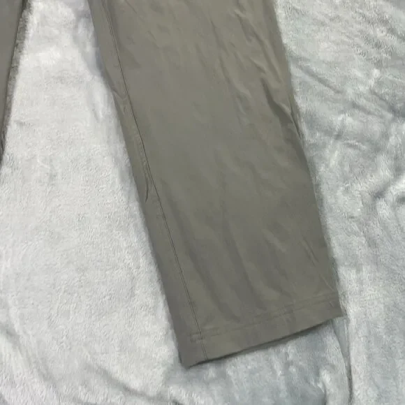 Eastern Mountain Sports Mens Pants Gray 32x32 Hiking Stretch Nylon Flat Front - Picture 4 of 16